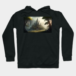 Castle in the forest Hoodie